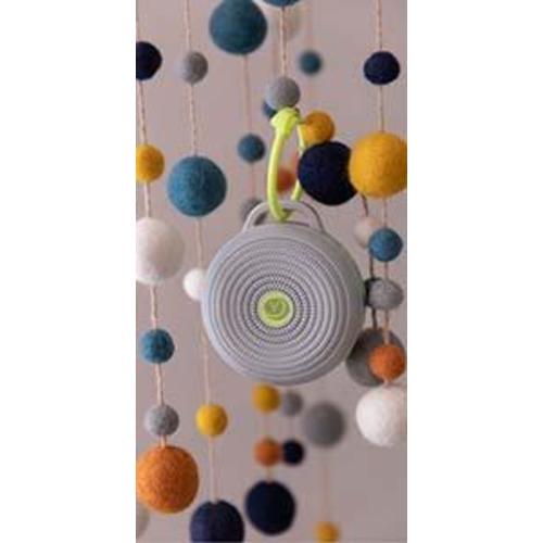 Yogasleep Hushh Portable White Noise Machine for Baby | 3 Soothing, Natural Sounds with Volume Control | Compact for On-the-Go Use & Travel | USB Rechargeable | Baby-Safe Clip & Child Lock - 1 Pack