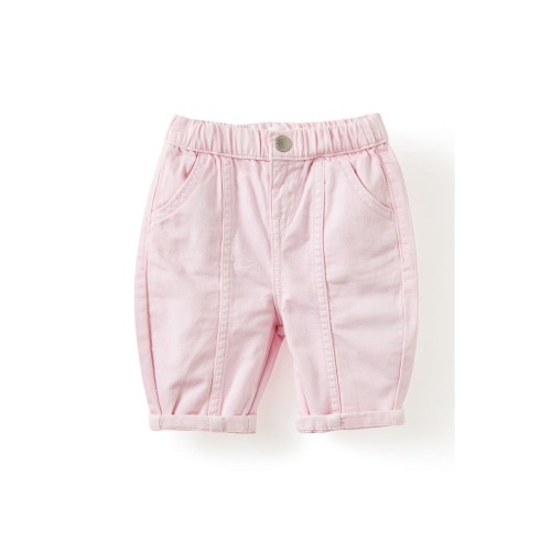 Jordan Barrel Denim Jean, 6-12M – Pink