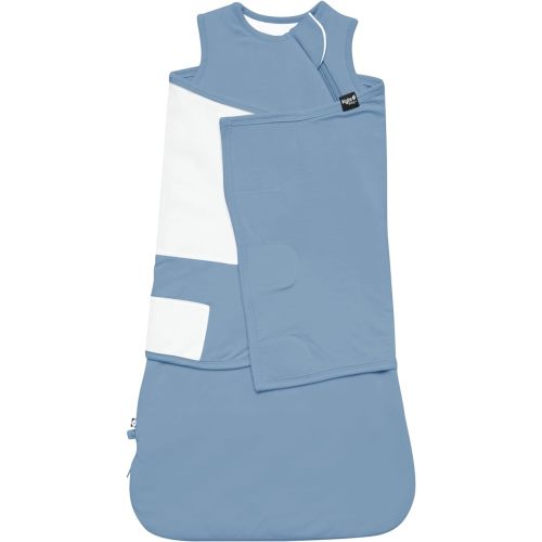 KYTE BABY Sleep Bag Swaddler with Dual Zipper, Removable Velcro Band, Rayon Made from Bamboo Transitional Nursery Essential