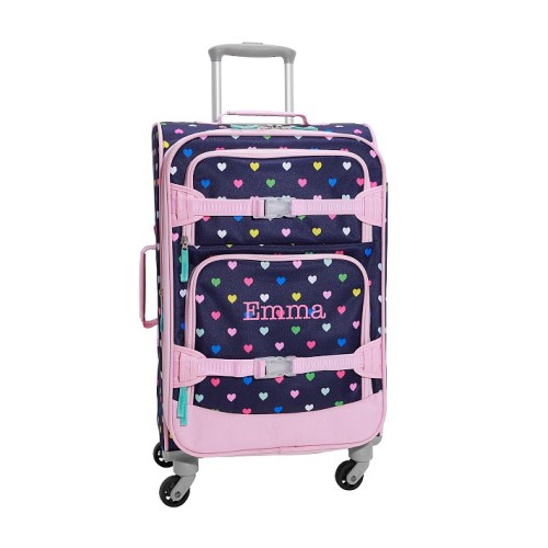 Mackenzie Navy Pink Multi Hearts Ultimate Luggage