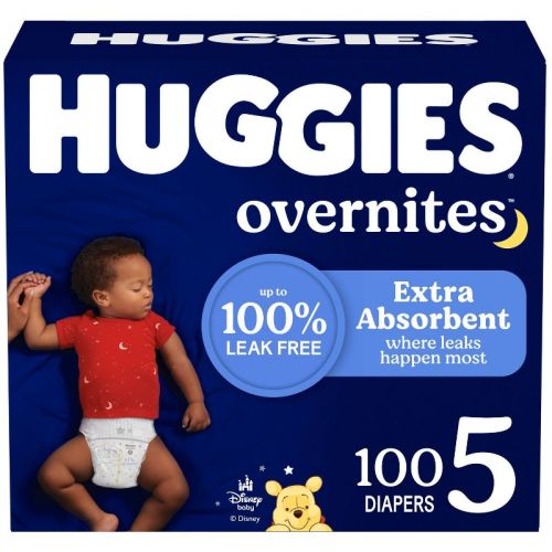 Huggies Overnites Disposable Diapers - Size 5 - 132ct