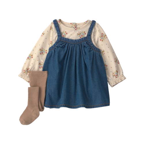 Carter's Child of Mine Baby Girl Dress Set, 3-Piece, Sizes 0/3-24 Months