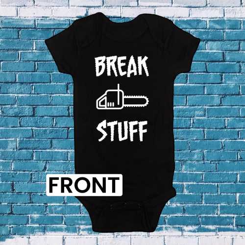 Break Stuff Limp Bizkit Inspired Nu Metal Heavy Metal Rock and Roll Bodysuit Baby Shower Gift It's Just One Of Those Days