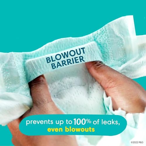 Pampers Baby Diapers - Swaddlers - Size 1, 96 Count, Ultra Absorbent Disposable Infant Diaper