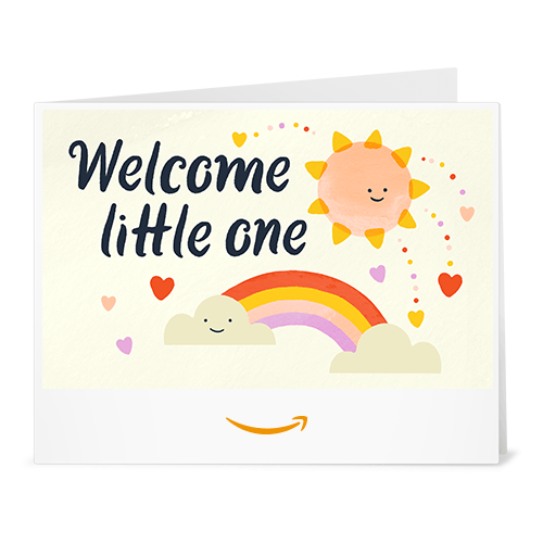 Amazon.com: Amazon Gift Card - Print - Welcome Rainbow: Gift Cards