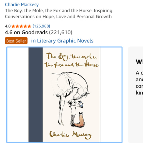 The Boy, the Mole, the Fox and the Horse: Inspiring Conversations on Hope, Love and Personal Growth