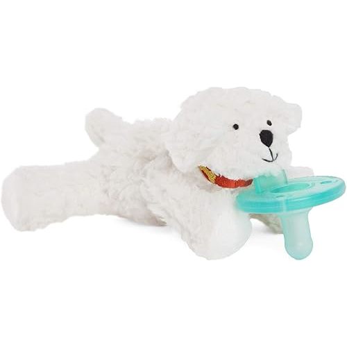 WubbaNub Infant Pacifier -Budster Bichon
