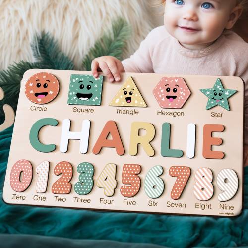 Wooden Busy Board Puzzle