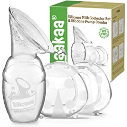 Amazon.com: haakaa Manual Breast Pump and Ladybug Milk Collectors Combo for Breastfeeding Moms to Collect Breast Milk| Pumping and Nursing| Portable Breastmilk Savers(pump-4oz/100ml,1pk; Shells-2.5oz/75ml,2pk) : Baby