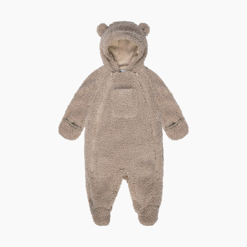 7AM Enfant Teddy Jumpsuit Bebe - Oatmeal, 12-24 M
