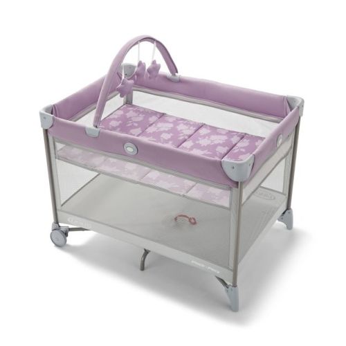 Graco On the Go Zip Standard Playard - Lilac Mod