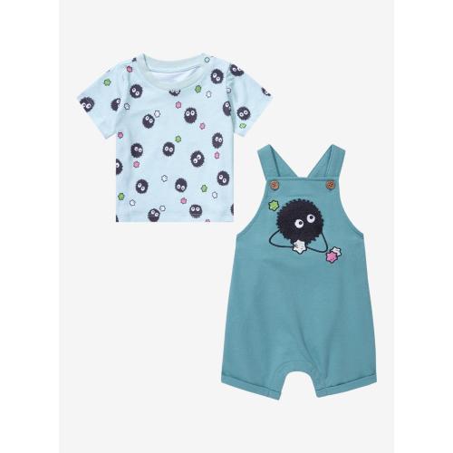 Studio Ghibli Spirited Away Soot Sprite Infant Overall Set - BoxLunch Exclusive