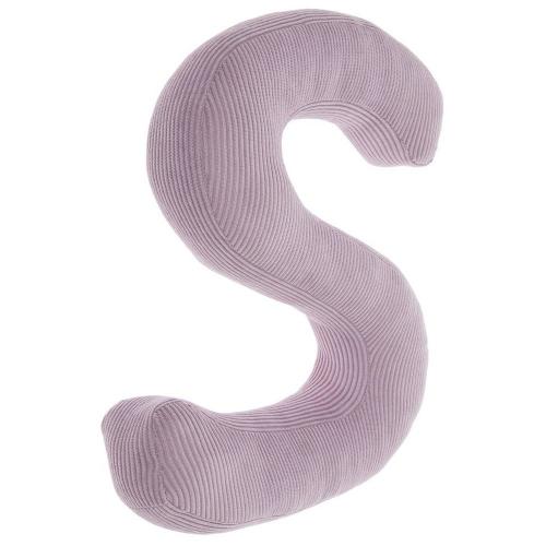 Letter Corduroy Pillow