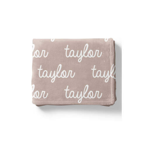 Personalized Color Blanket | Plush Pastels