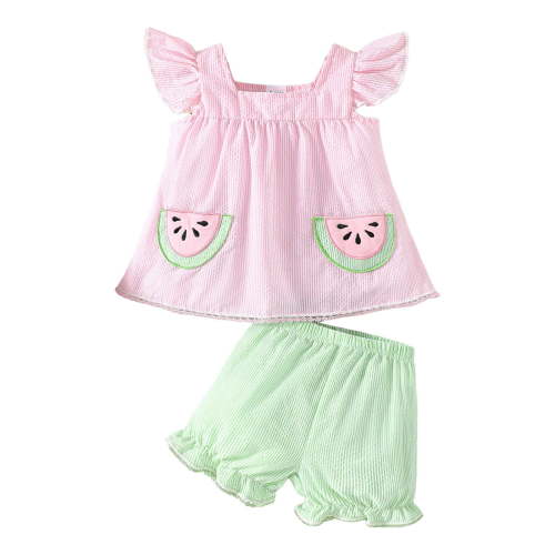 eczipvz Baby Girl Clothes 3-6 Months Girl Clothes Romper Shorts Set Floral Summer Outfits Cute Baby Clothes Girl Pink,0-3 Months