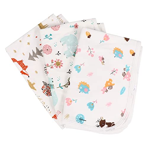Three Travel Mats for Mattress Reusable Cotton Mat Change Washable Urinal Gentle Newborn