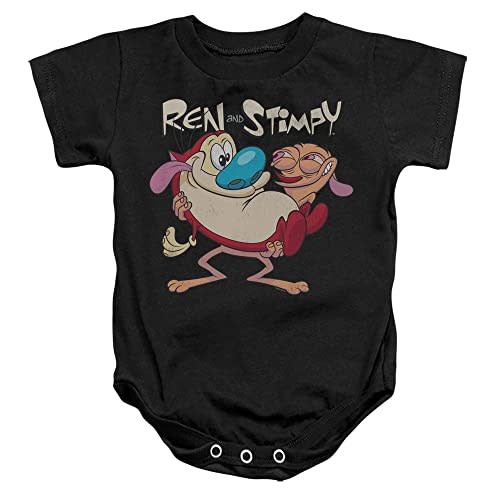 Ren and Stimpy Two of a Kind Infant Baby Boys & Girls Onesie Snapsuit