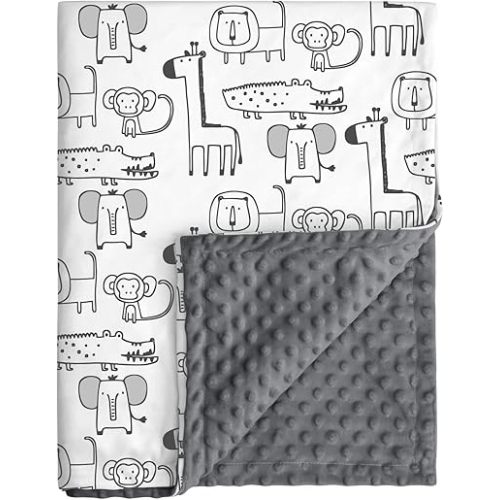 Fleece Baby Blankets for Girls & Boys, Infant Toddler Blanket