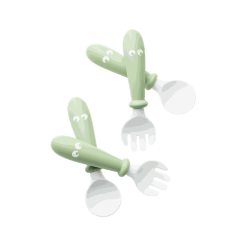 BabyBjörn Baby Spoon and Fork, 4 pcs