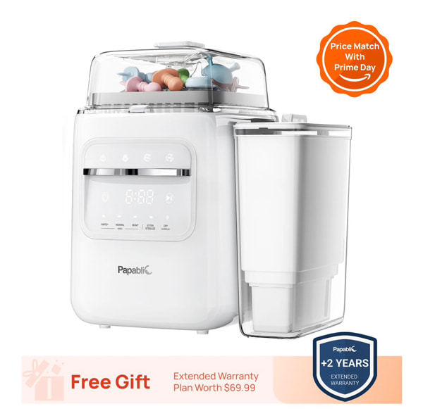 Papablic SafeguardPlus™ Baby Bottle Washer System