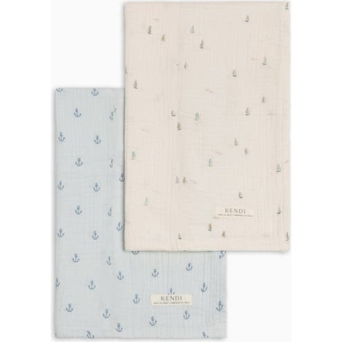 Colored Organics Organic 2-Pack Muslin Burp Cloths | Nordstrom