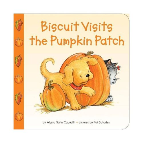 Biscuit Visits the Pumpkin Patch - by Alyssa Satin Capucilli (Board Book)