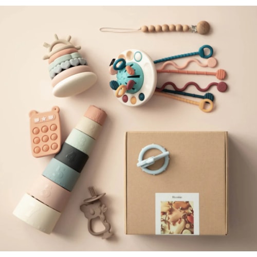 Montessori Playtime 5pc Standard Box Gift Set - Moonkie