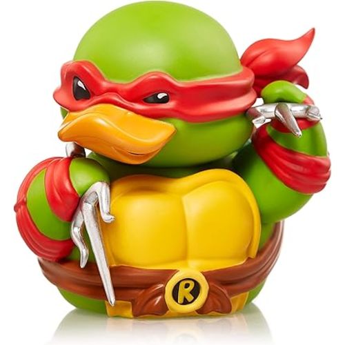 TUBBZ First Edition Raphael Collectible Vinyl Rubber Duck Figure - Official Teenage Mutant Ninja Turtles Merchandise - TV, Movies & Video Games