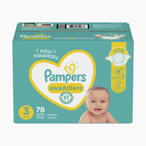 Pampers Swaddlers Disposable Diapers - Size 3, 78 Count