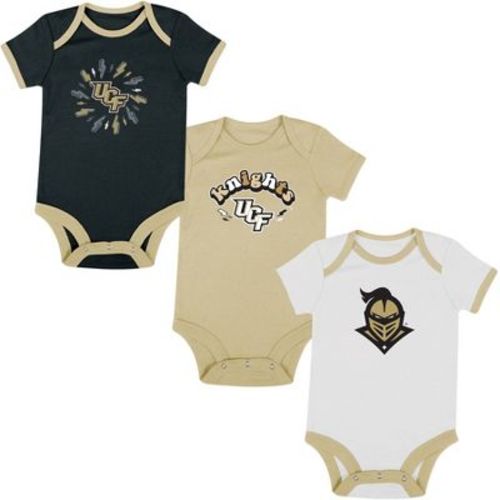 3-6 months Ncaa Ucf Knights Infan' 3pk Bodysuit