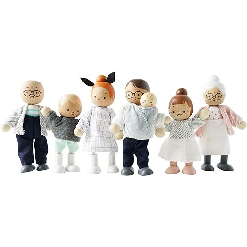 Le Toy Van Doll House Family