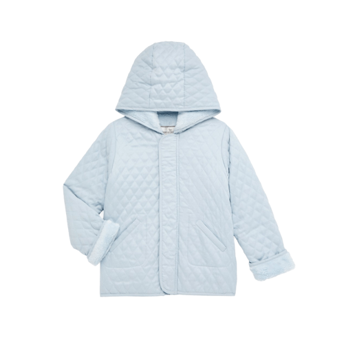 Hooded Barn Jacket Widgeon blue - Spoiled Sweet Boutique