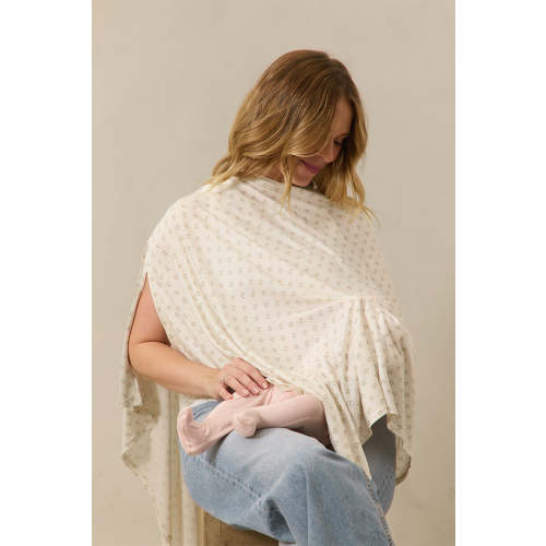 Blush Floret Nursing Cover