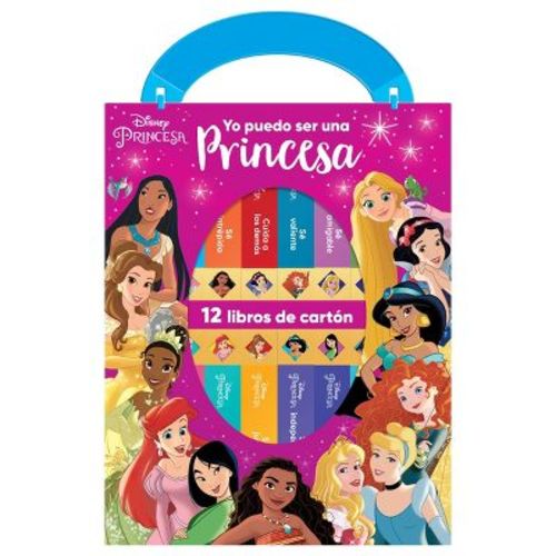 Disney Princess Spanish - I Can Be A Princess My First Library 12 Book Set (board Book)