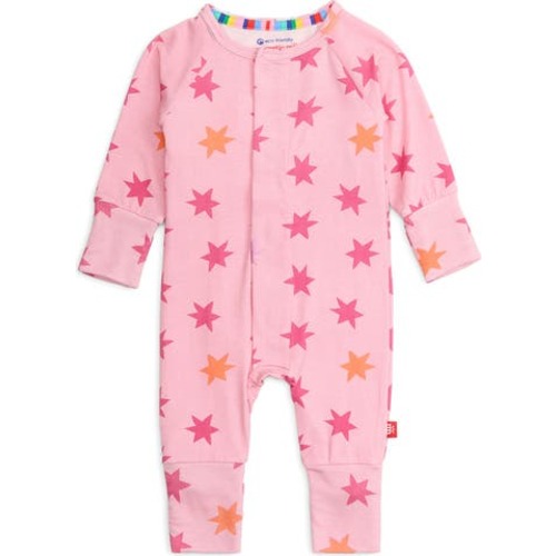 Cosmic Confetti Magnetic Convertible Footie, 0-3M