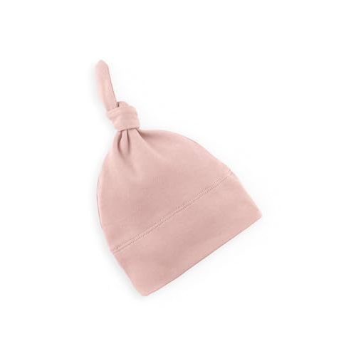 Colored Organics Baby Organic Cotton Knotted Hat - Infant Knit Cap - Newborn Boys and Girls