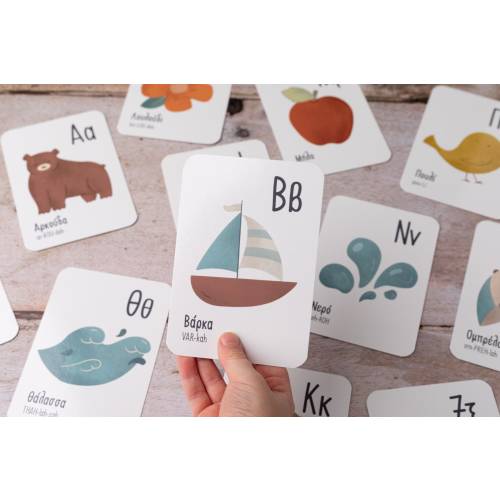 Greek Alphabet Flashcards