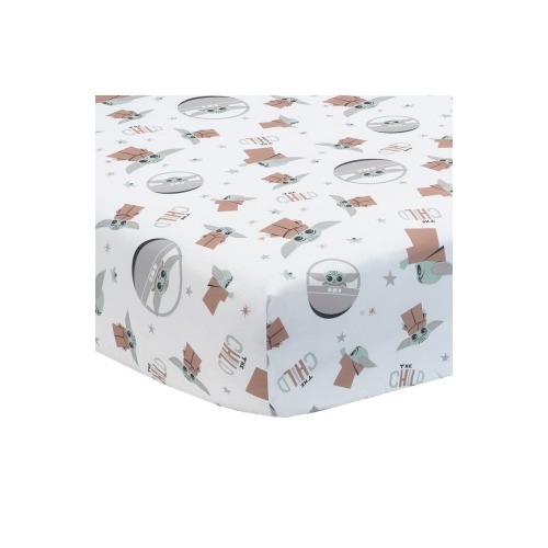 Star Wars Mandalorian The Child/Baby Yoda/Grogu Fitted Crib Sheet