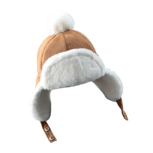 Fairnull Outdoor Winter Autumn Warm Baby Boy Girl Children Ear Protection Cap Beanie Hat