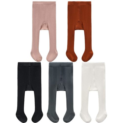 CECORC Baby Girls Tights Toddler Cable Knit Leggings Thick Cotton Infant Stockings Pantyhose 1-10T
