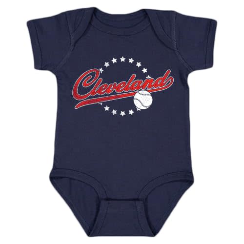 Retro Vintage Style Kid's Bodysuit for Baseball Fans