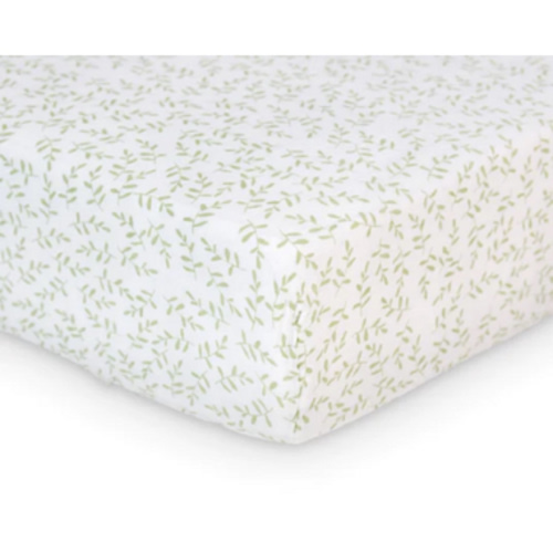 Buy Lulujo Crib Sheet Greenery at Well.ca | Free Shipping $35+ in Canada