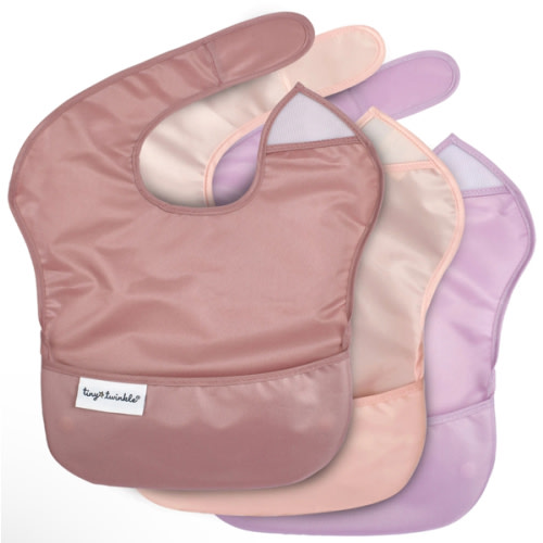 Mess-proof Easy Bibs - 3 Pack