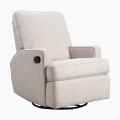 Second Story Home Tucker Swivel Recliner - Canvas
