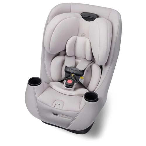 Maxi-Cosi Pria Max 3-in-1 Convertible Car Seat, Infant to Toddler Car Seat, ClipQuick Magnetic Chest Clip, Quick-Install Latch, Machine-Washable Cover, 5-100 lbs, Oyster Shell
