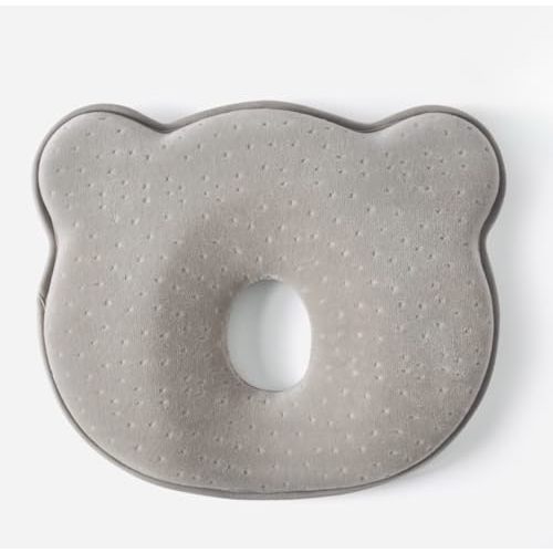 PookSter Memory Foam, Sleeping Pillow with Cotton Bed Pillow for Kids Boy Girls, Small Pillow, Nap Time, Gifts for Children (Bear) almohadas para Bebes, Pillow Neck Support Head Support car seat