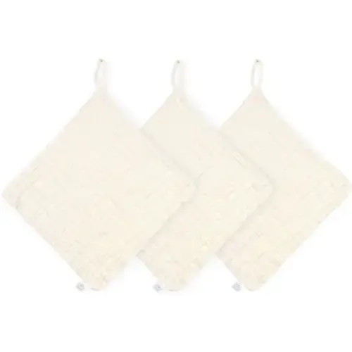 Bath - Washcloth 3 Pack - Cream