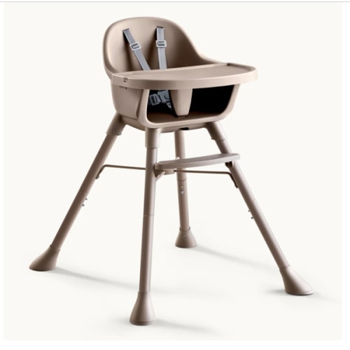 HARPPA Caspio Lite 2-in-1 Toddler Feeding Chair & High Chair | Dual-Layer Adjustable Tray, Easy to Clean Seat Pad & 3-Level Adjustment. Made for Everyday Family Moments.