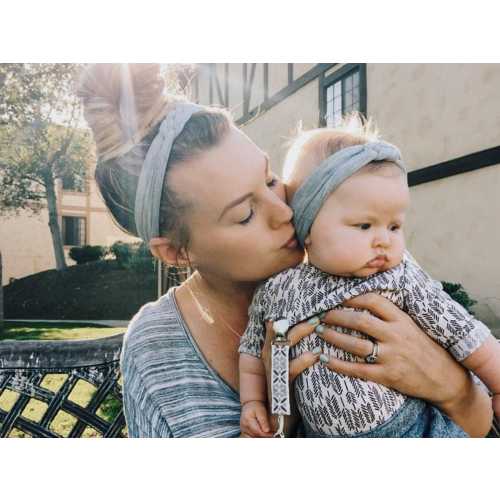 Dusty Blue Mommy and Me Headband