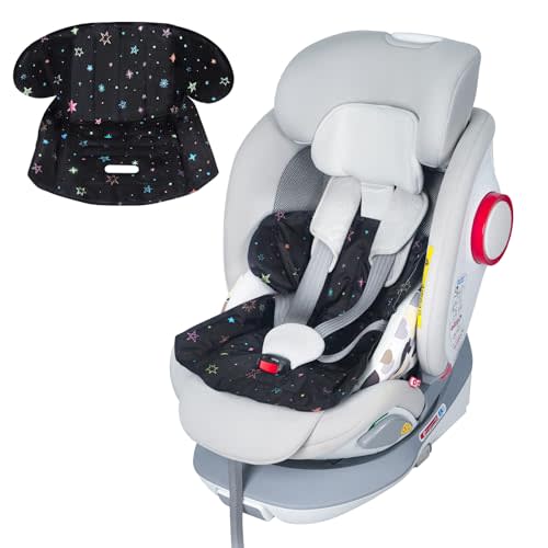 Orzbow Summer Car Seat Cooling Pad with Waterproof Liner, Gel Car Seat Cooler Pad for Babies, Potty Training Protector Mat Cushion for Carseats and Strollers, Easy to Clean, Reversible, Black